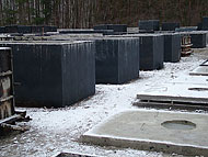 Plac produkacja szamb betonowych Białystok
